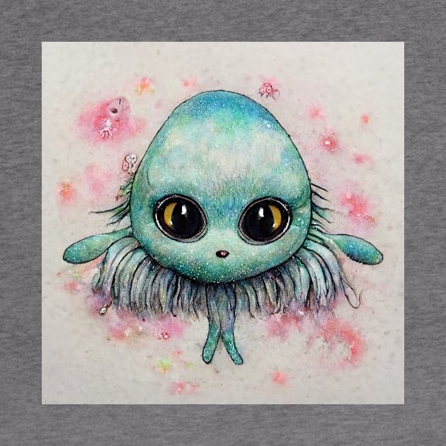 Cute sea alien by Fluffypunk